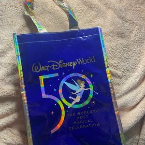 Small 50th anniversary shopping bag reusable